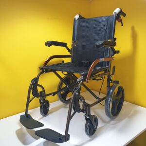 COMFORT PLUS GK863LABJ- 12-46 JET BLACK ALÜMİNYUM TEKERLEKLİ SANDALYE