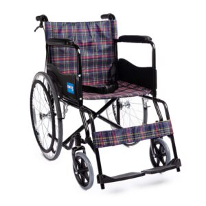 Comfort Plus Ekose Manuel Tekerlekli Sandalye
